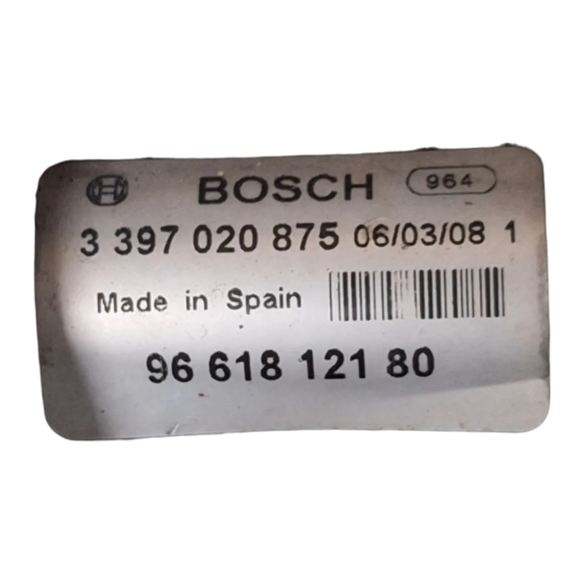 Peugeot 407  04-10   motorić brisača prednji lijevi   3397020875  9661812180  0390241968  1137328305