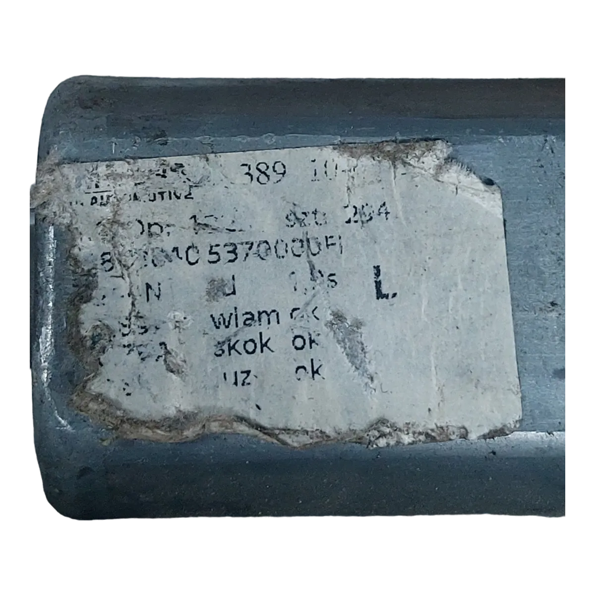 Fiat 500 L    12-     podizač stakla prednji lijevi  51824040   5370000FI