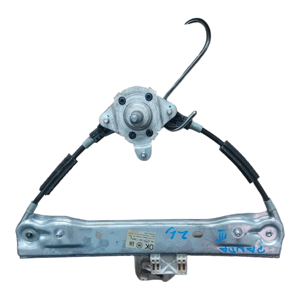 Fiat Panda III   12-       podizač stakla zadnji lijevi-ručno    51983619