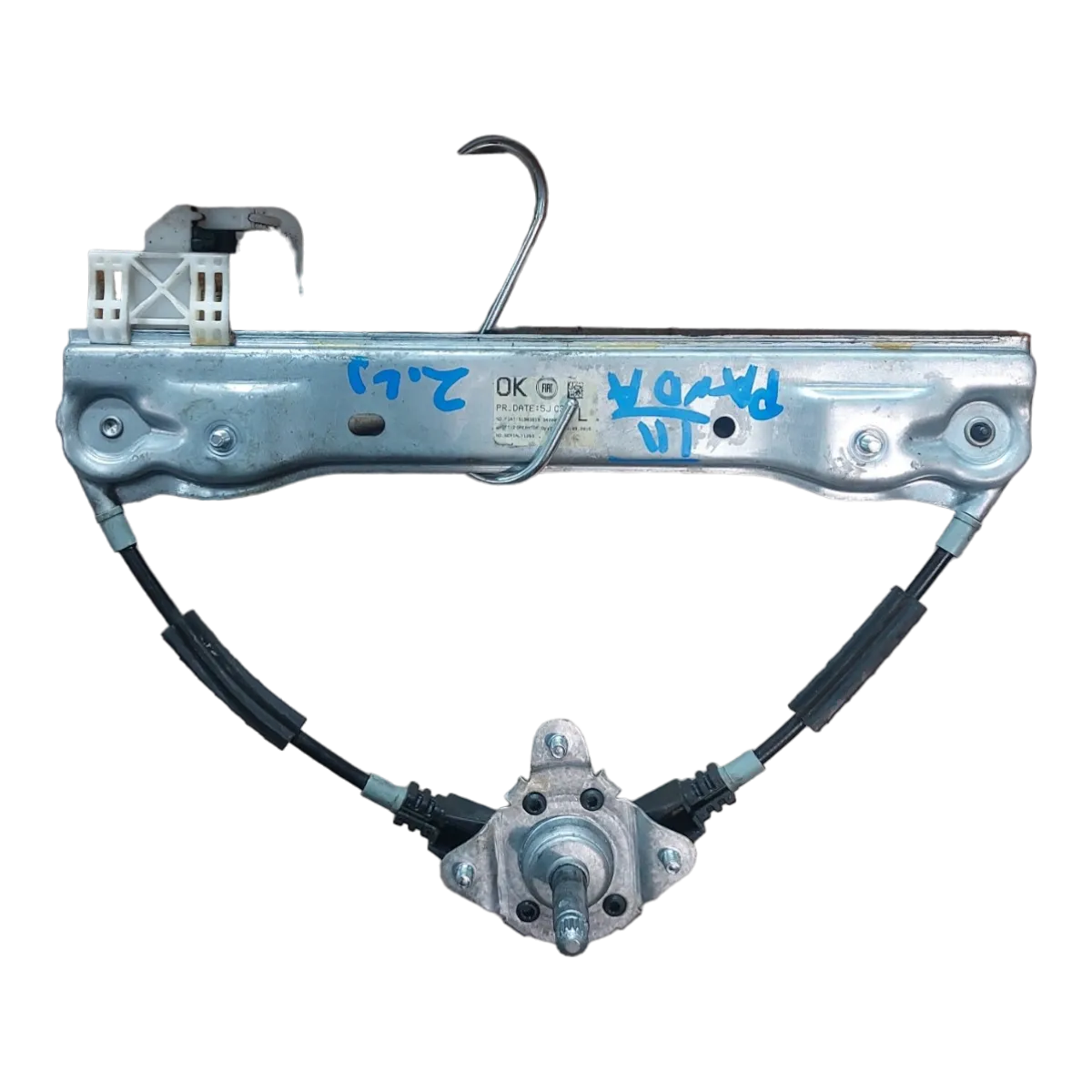 Fiat Panda III 12- podizač stakla zadnji lijevi-ručno 51983619