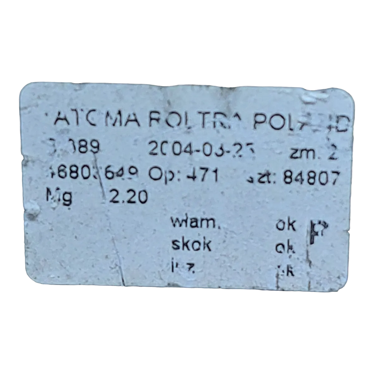 Fiat Panda II   03-12  podizač stakla prednji desni-ručni  46803649