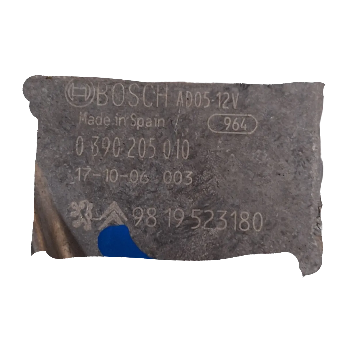 Citroen C4 Picasso Space Tourer  14-17  motorić brisača zadnji    9819523180   0390205010