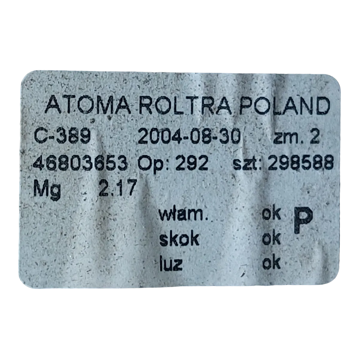 Fiat Panda II   03-12  podizač stakla zadnji desni-ručni  46803653