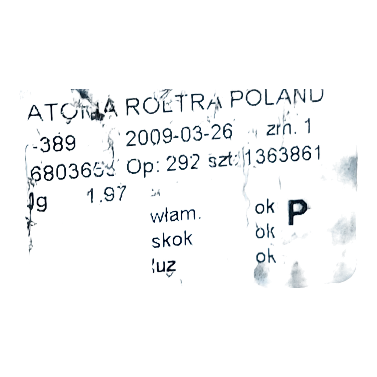 Fiat Panda II   03-12  podizač stakla zadnji desni-ručni  6803653