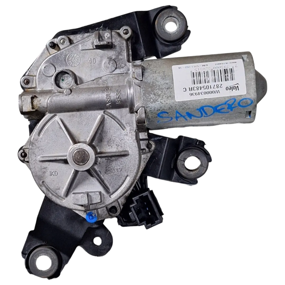 Dacia Sandero   II  12-    motorić brisača zadnji    287105483R   W000034936