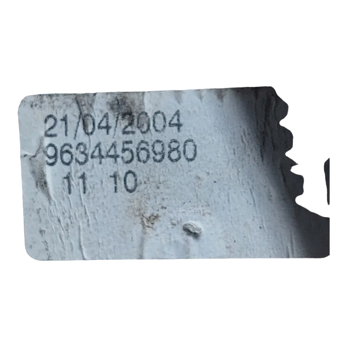 Peugeot  307  01-09  podizač stakla prednji lijevi   9634456980