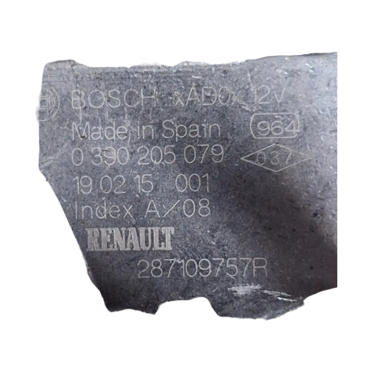 Renault Twingo III   14-       motorić brisača zadnji     0390205079   287109757R