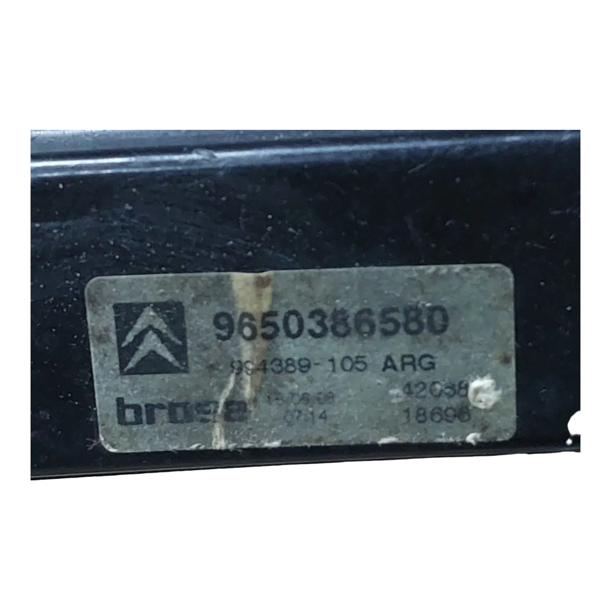 Citroen C6  05-12  podizač stakla zadnji lijevi  9650386580  922391