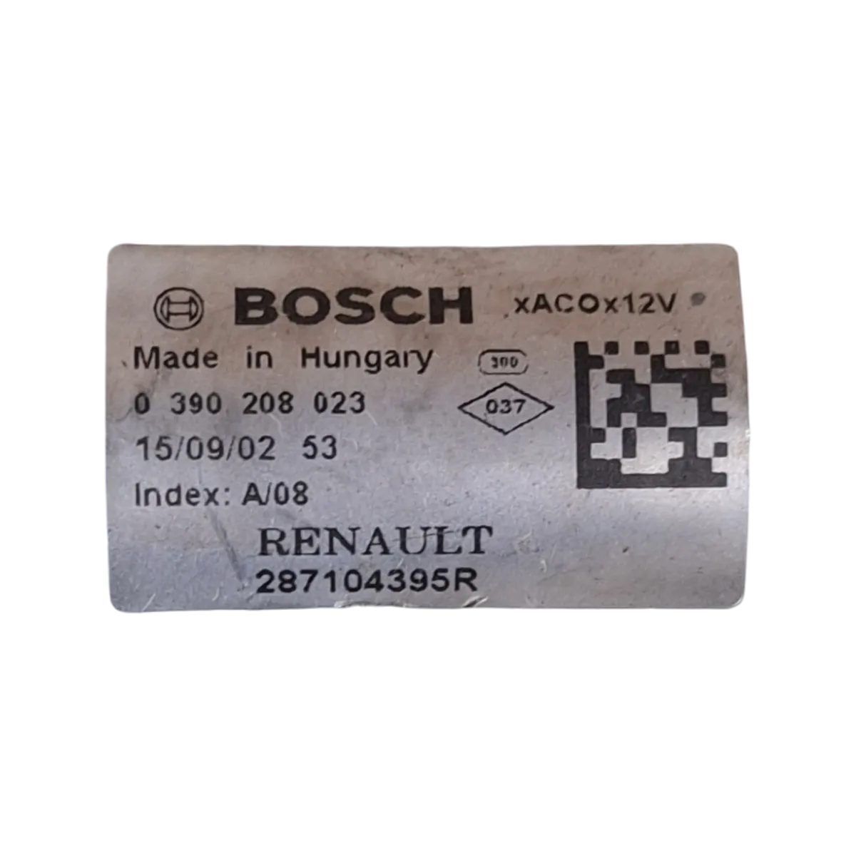 Renault  Espace V   15-     motorić brisača zadnji    287104395R   0390208023