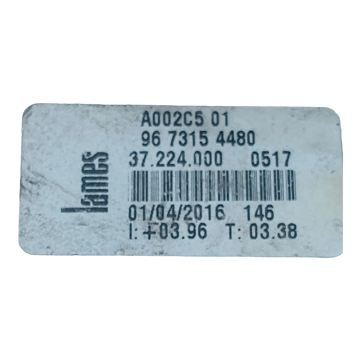 Peugeot 208 12-19 podizač stakla prednji lijevi 9673154480 9674254480