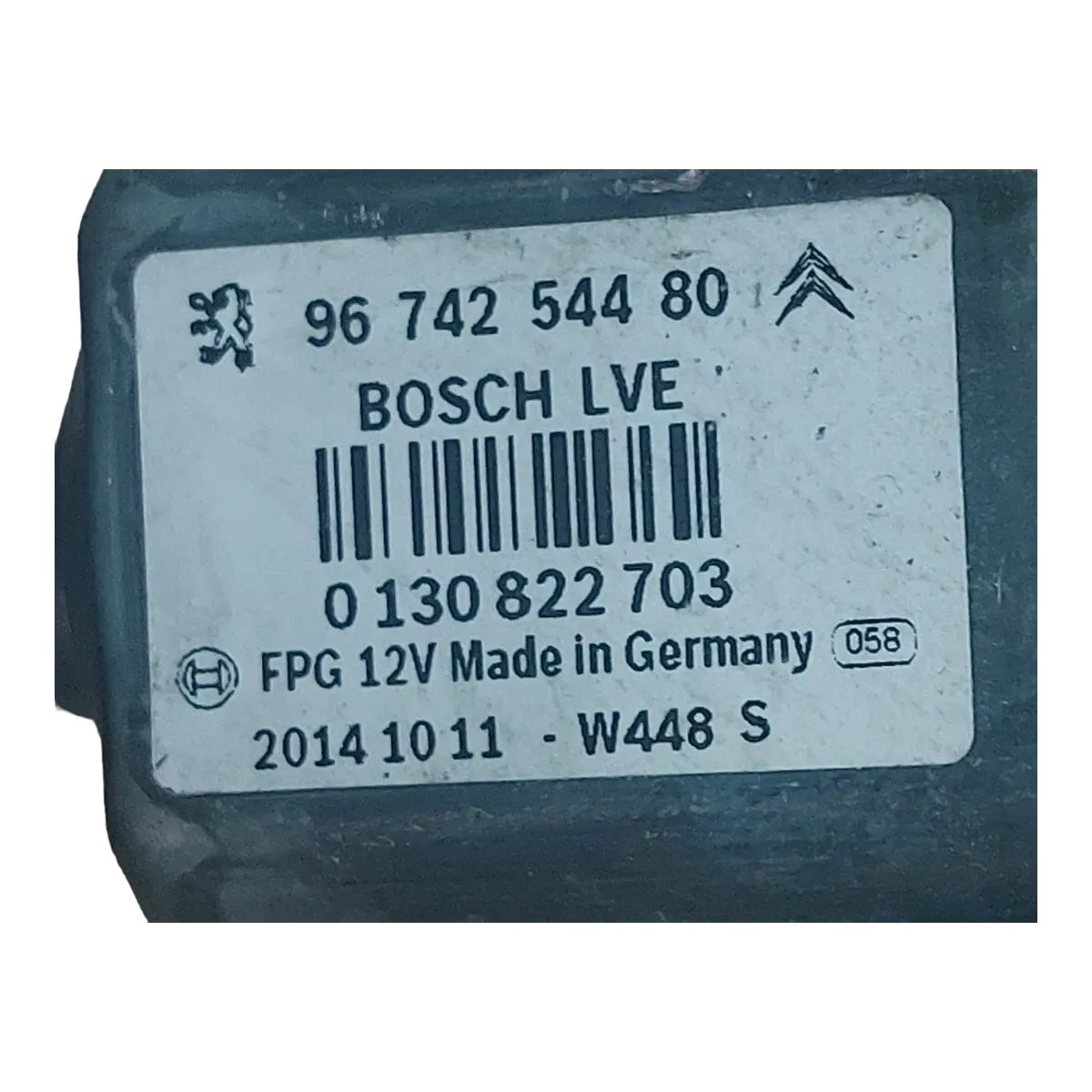 Peugeot 208 12-19 podizač stakla prednji lijevi 9673154480 9674254480