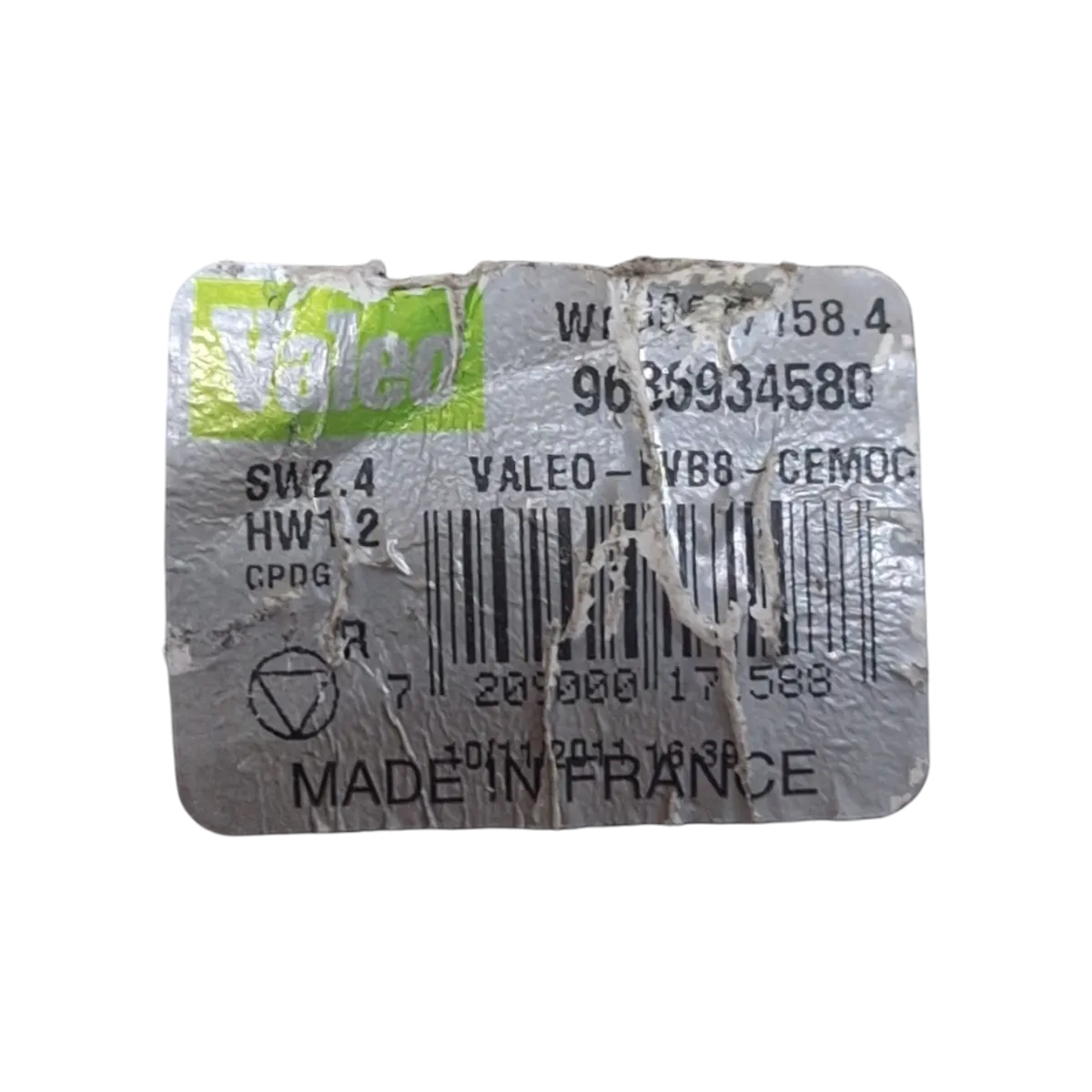 Citroen  DS5  11-18   motorić brisača prednji    9686934580   W000012218