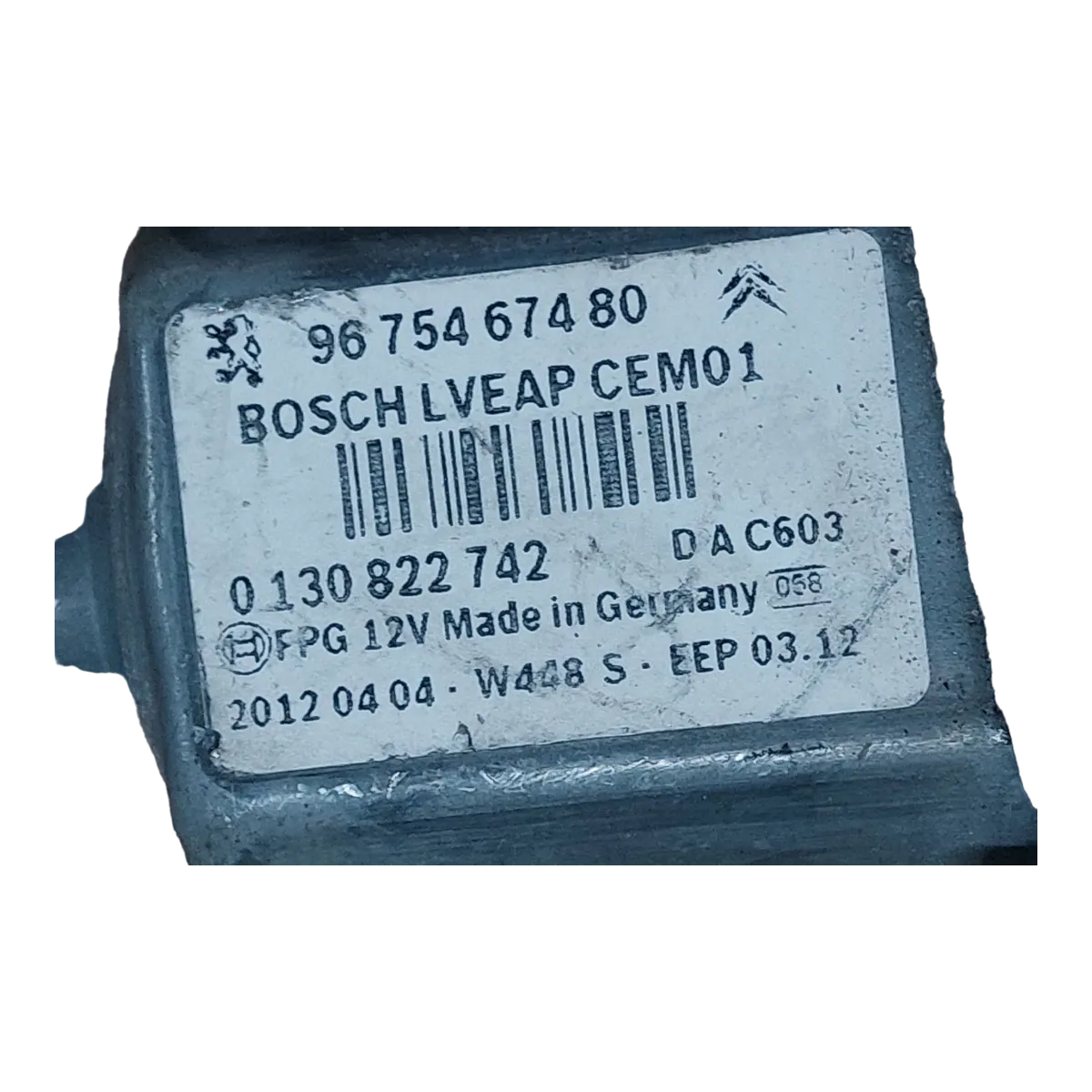 Peugeot 308 SW  07-13  podizač stakla prednji lijevi   9675466180    9675467480