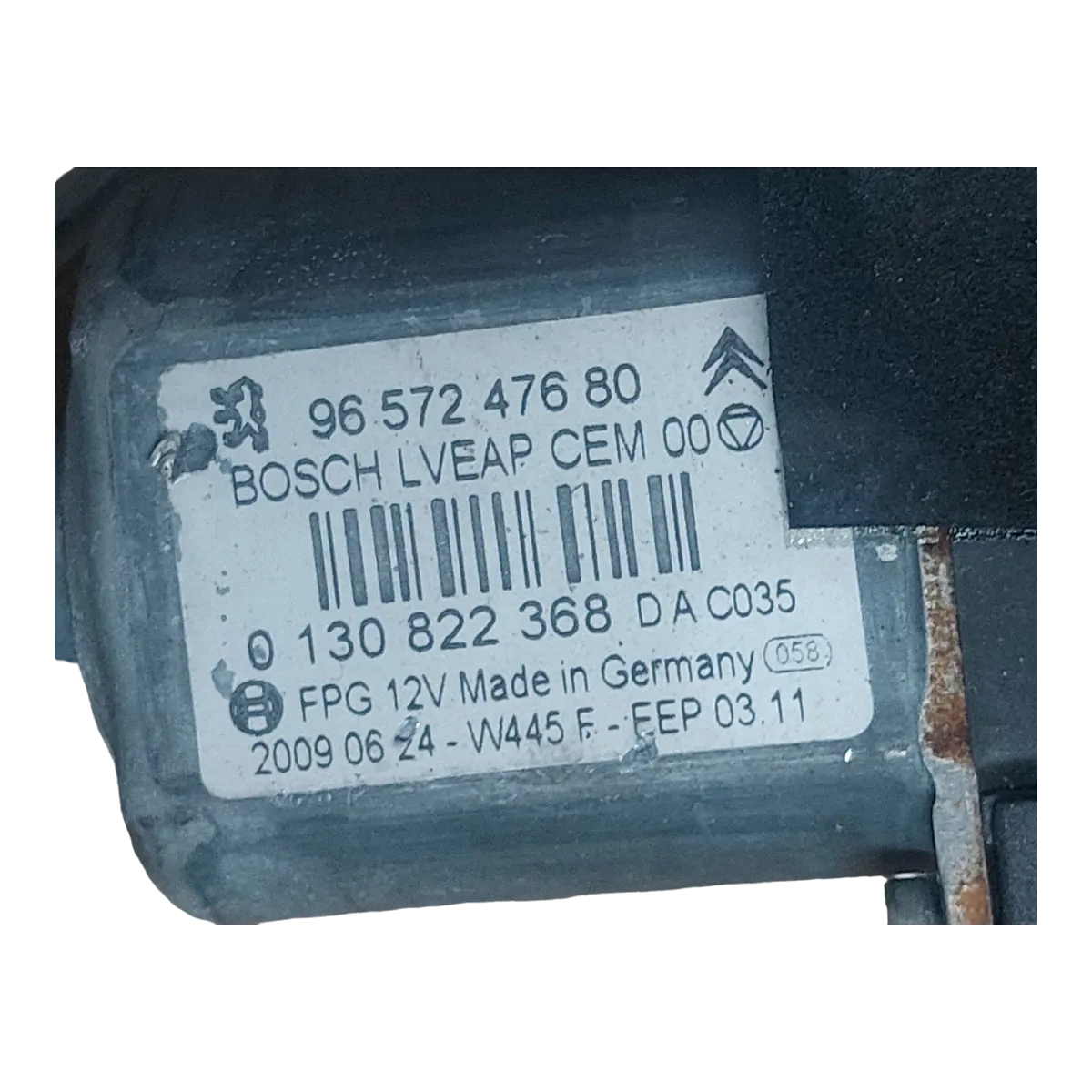 Peugeot 308 07-13 podizač stakla prednji lijevi 9659827080  9657247680