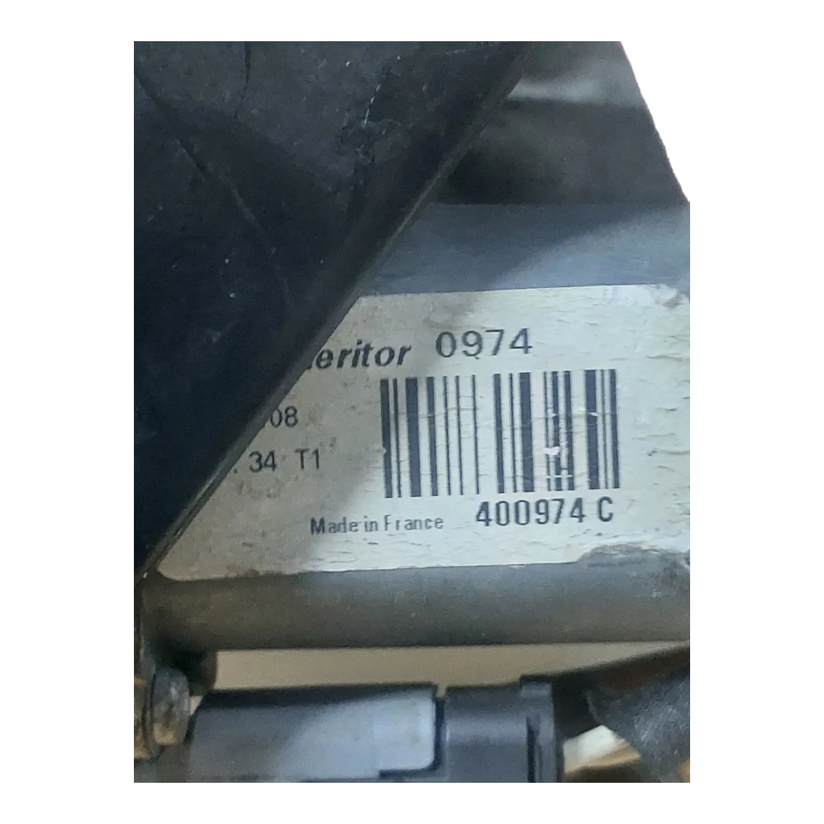 Peugeot 207 CC 07-15   podizač stakla  zadnji lijevi   9680072480  400974C
