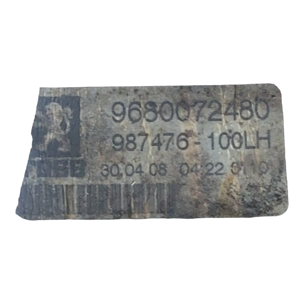 Peugeot 207 CC 07-15   podizač stakla  zadnji lijevi   9680072480  400974C