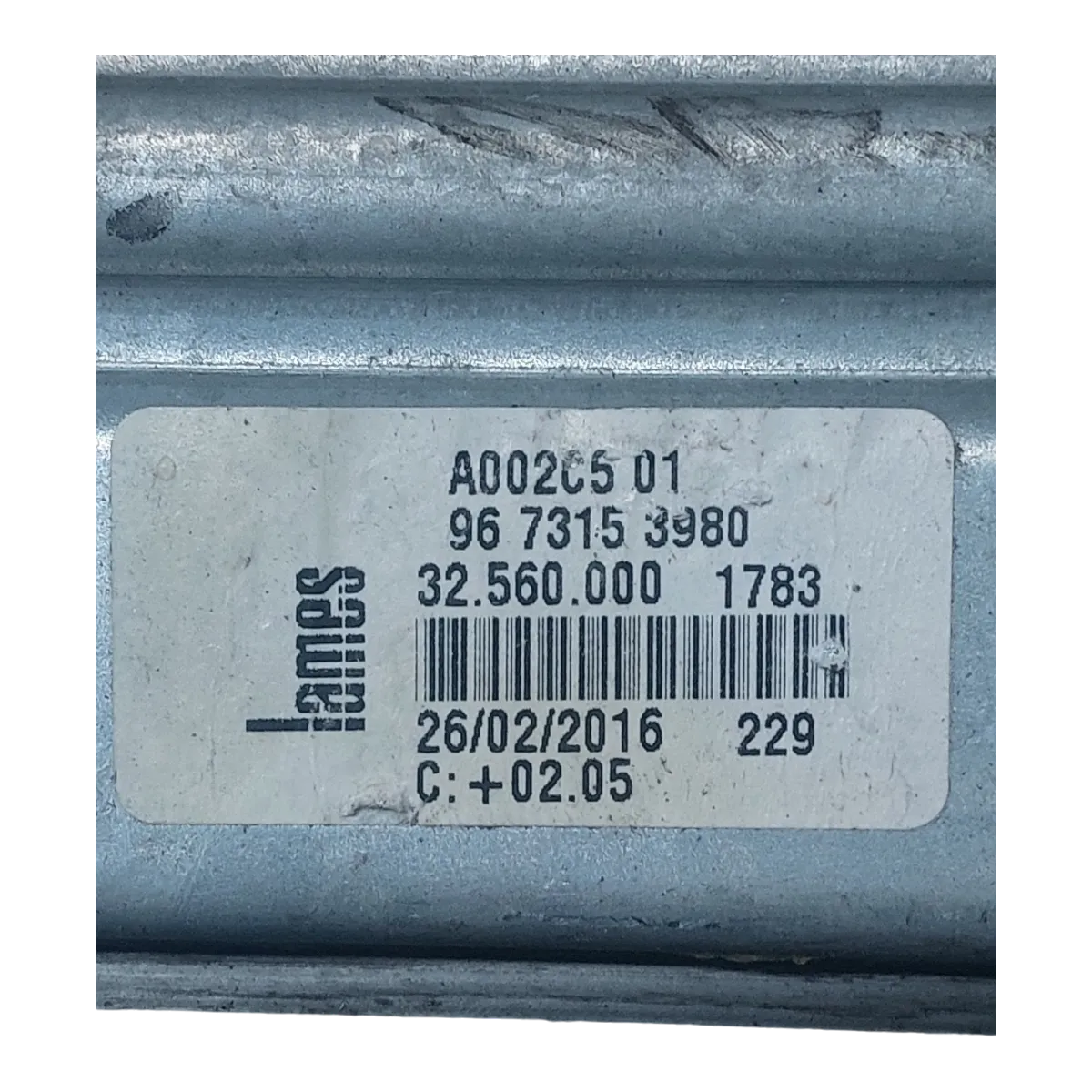 Peugeot 208 12-19 podizač stakla zadnji lijevi  9673153980