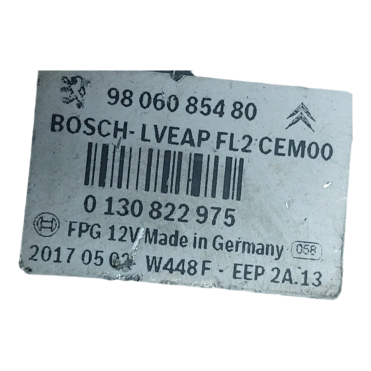 Peugeot 508  10-18  podizač stakla zadnji lijevi 9806087180  9806085480