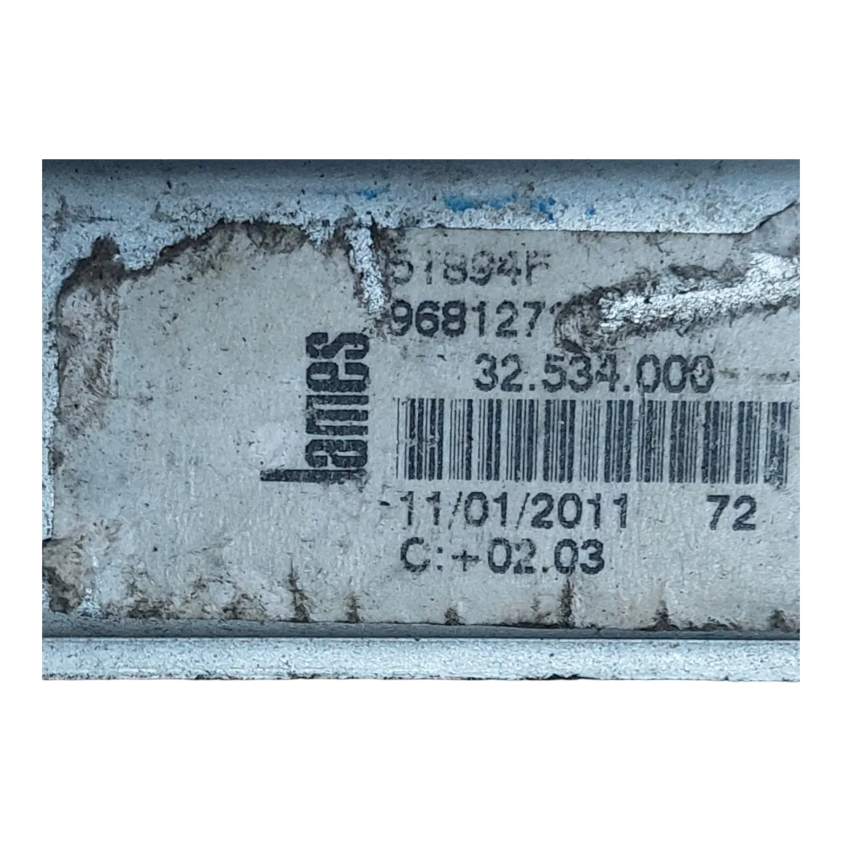 Citroen  C3 Picasso  09-15  podizač stakla zadnji lijevi-ručni  9223F1  9681272130