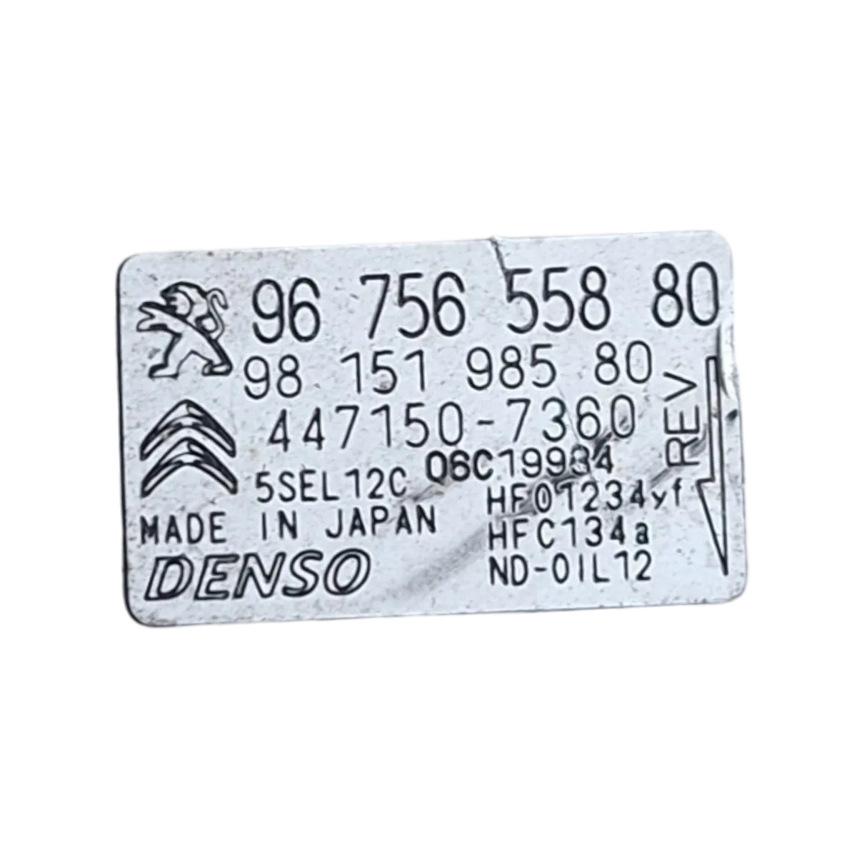 Opel Crossland  1.2 THP   17-    kompresor klime    9675655880   9815198580   TEST   5.000 KM