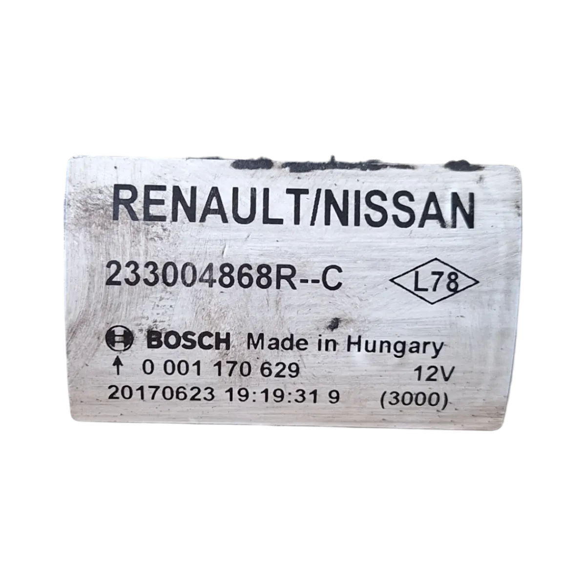 Nissan Qashqai 1.5 DCI  13-21  starter/alnaser    23304868R    38.000 km