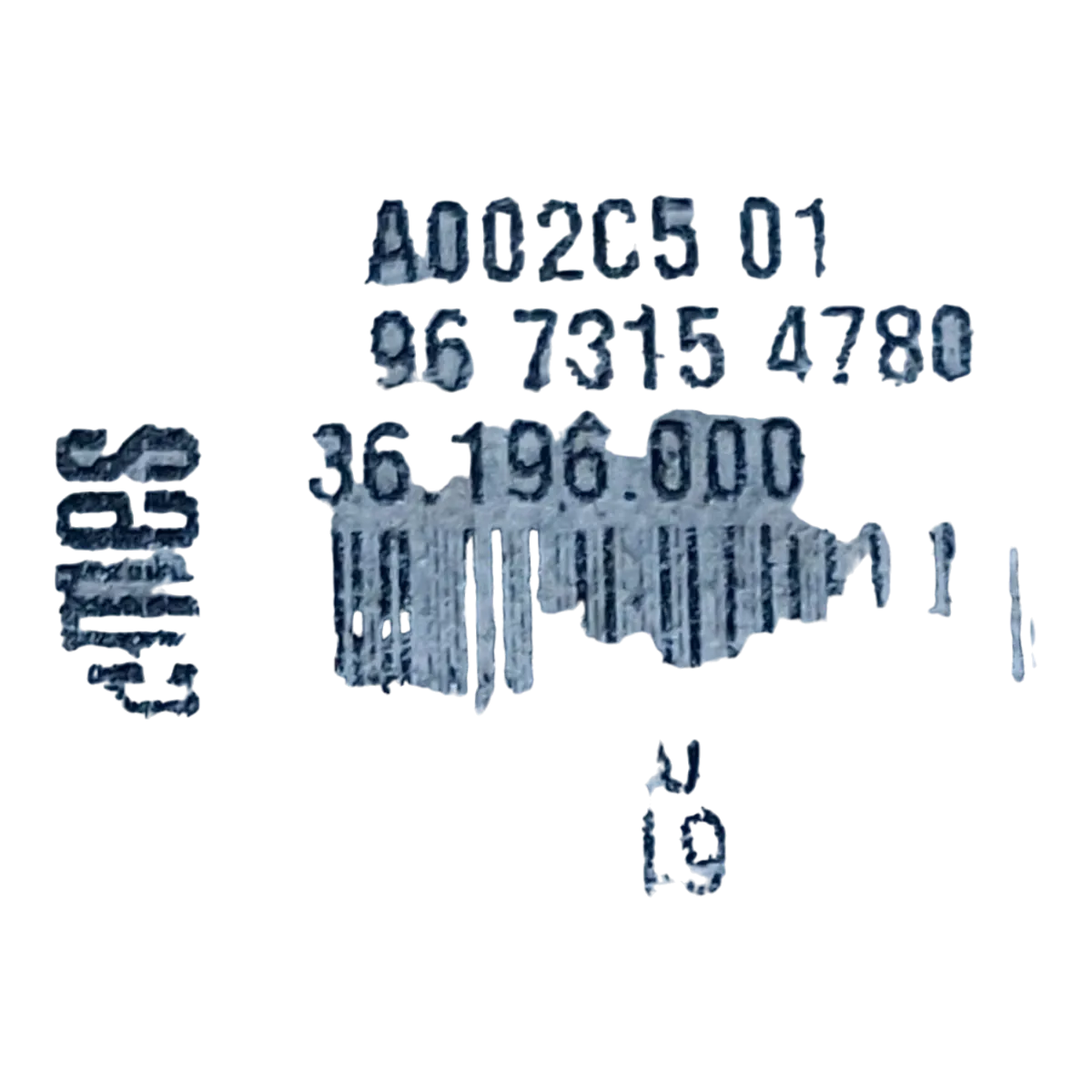 Peugeot 208 12-19   3-vrata podizač stakla prednji lijevi   9673154780   9674251880  0130822546