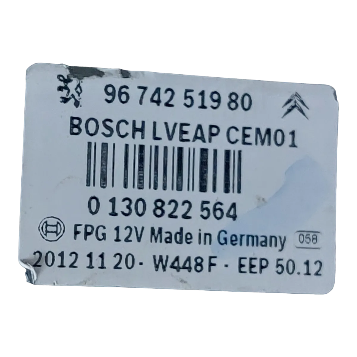 Peugeot 208 12-19   3-vrata podizač stakla prednji lijevi   9673154780   9674251880  0130822546