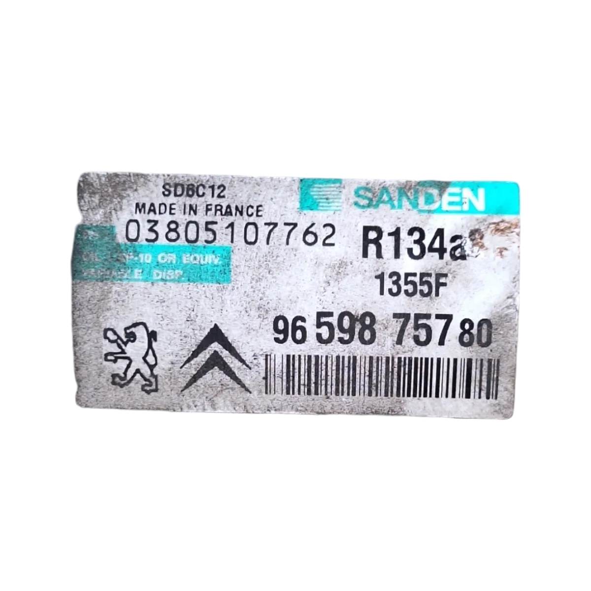 Peugeot 207 1.4 VTI  07-13   kompresor klime    9659875780