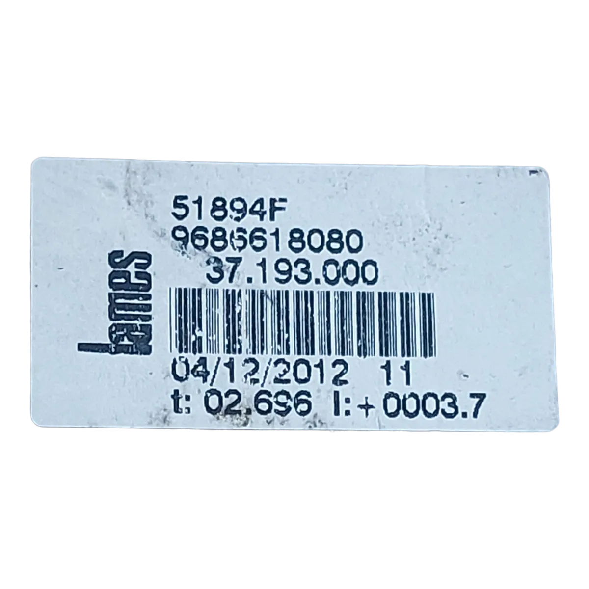 Peugeot 508  10-18  podizač stakla prednji desni  9686618080  9688808180  0130822562