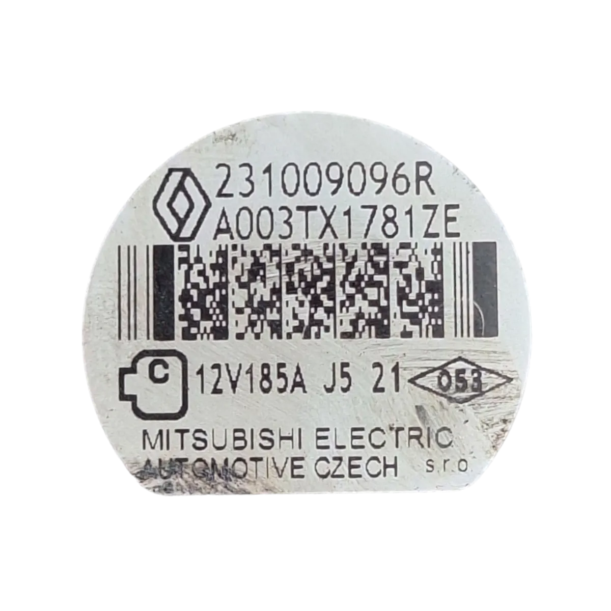 Renault  Trafic  III  1.6 DCI  BITURBO  14-     alternator  231009096R   A003TX1781ZE