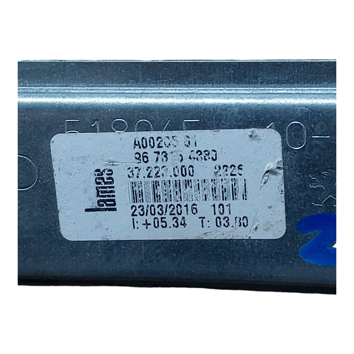 Peugeot 208 12-19 podizač stakla prednji desni 9673154380 9674254380 0130822702