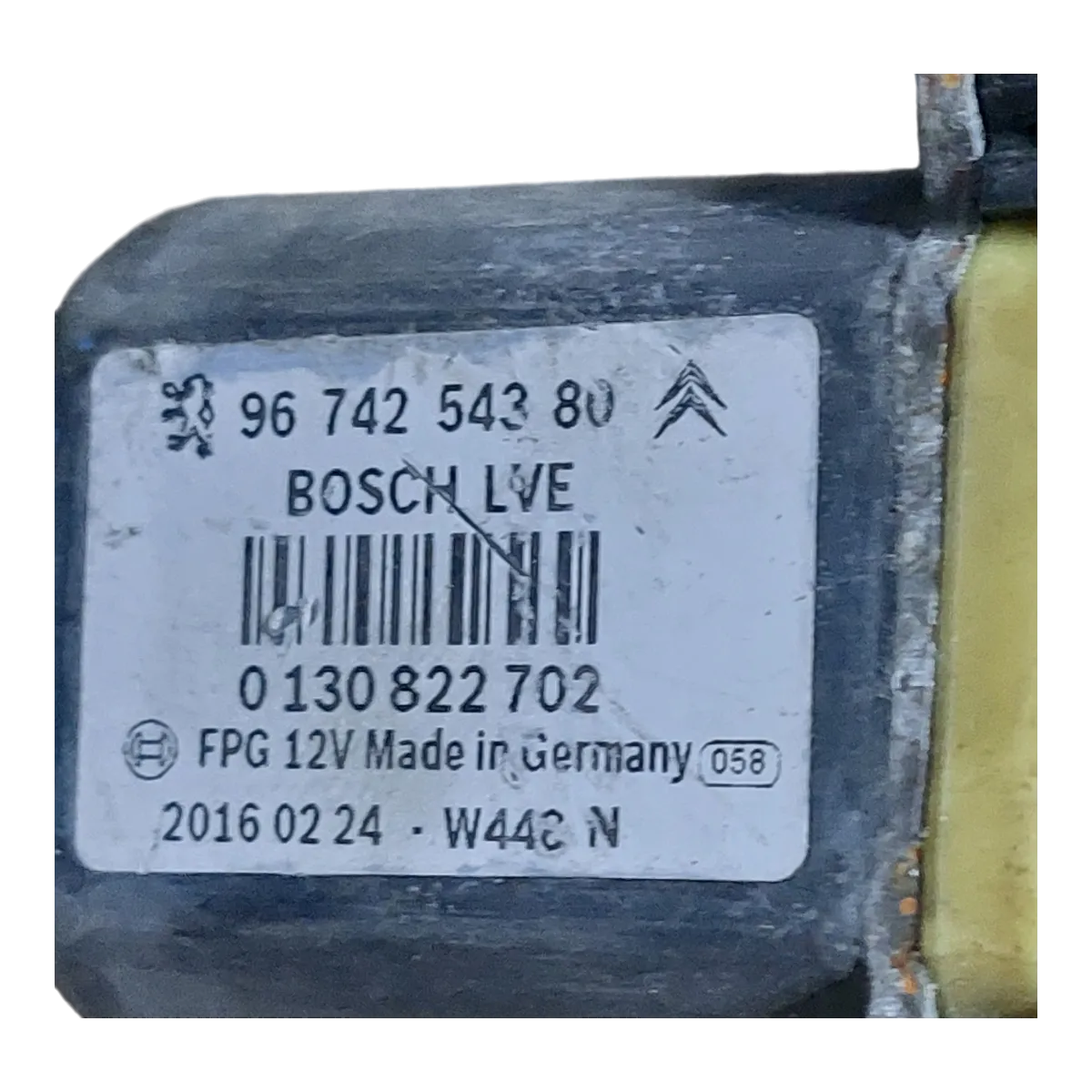 Peugeot 208 12-19 podizač stakla prednji desni 9673154380 9674254380 0130822702