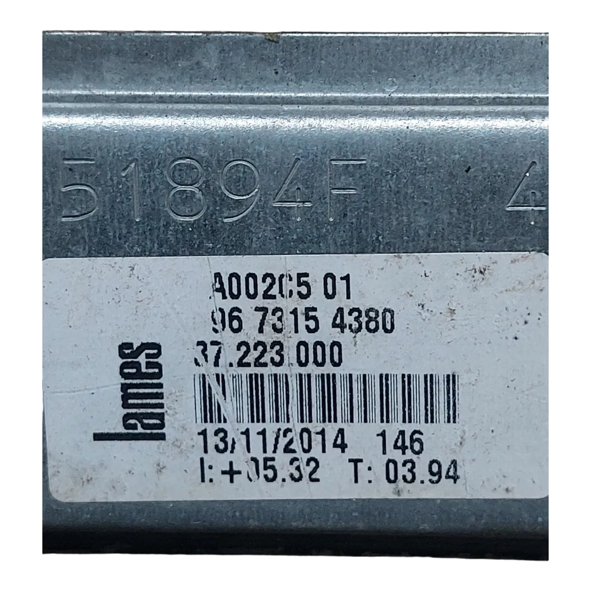 Peugeot 208 12-19 podizač stakla prednji desni 9673154380 9674254380 0130822702