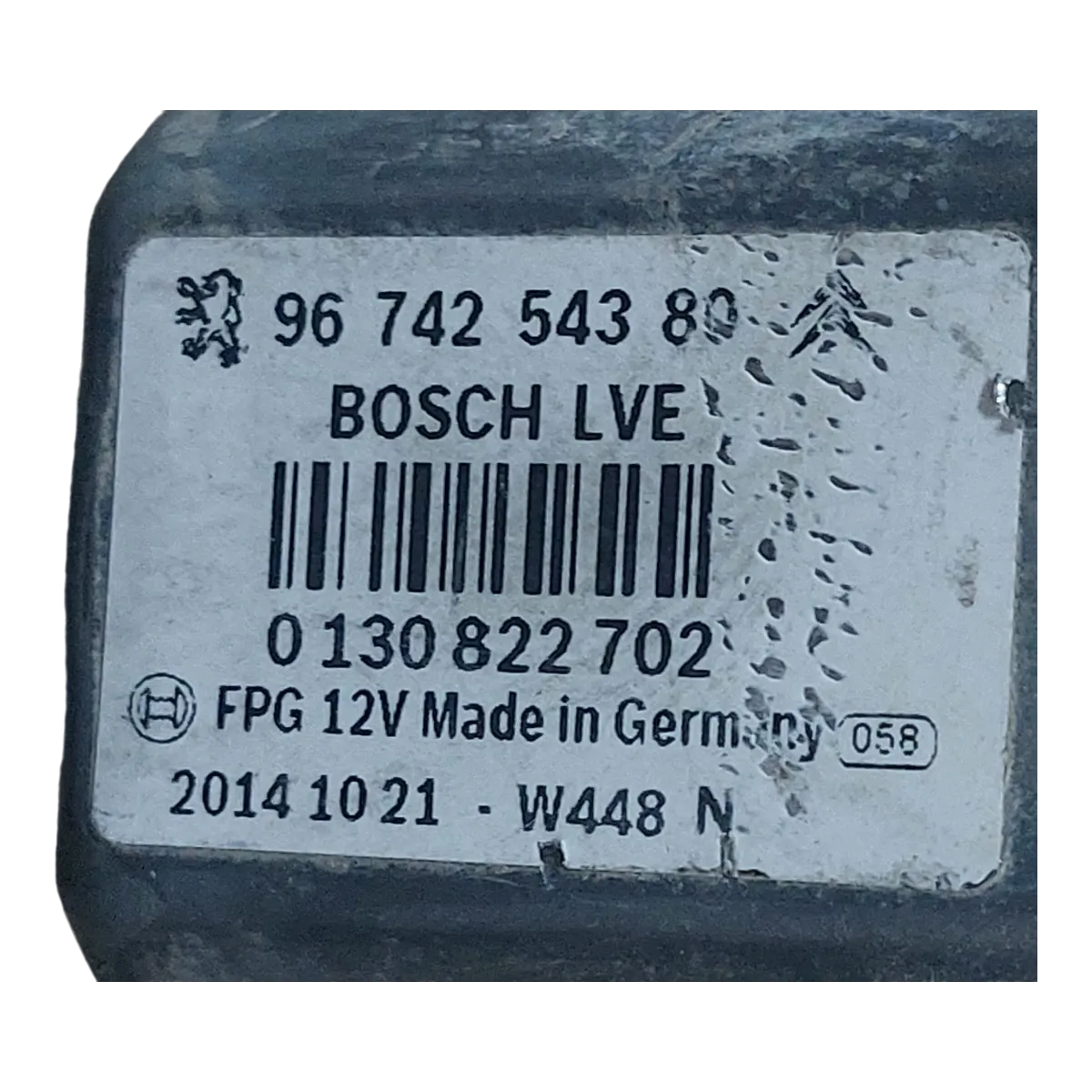Peugeot 208 12-19 podizač stakla prednji desni 9673154380 9674254380 0130822702