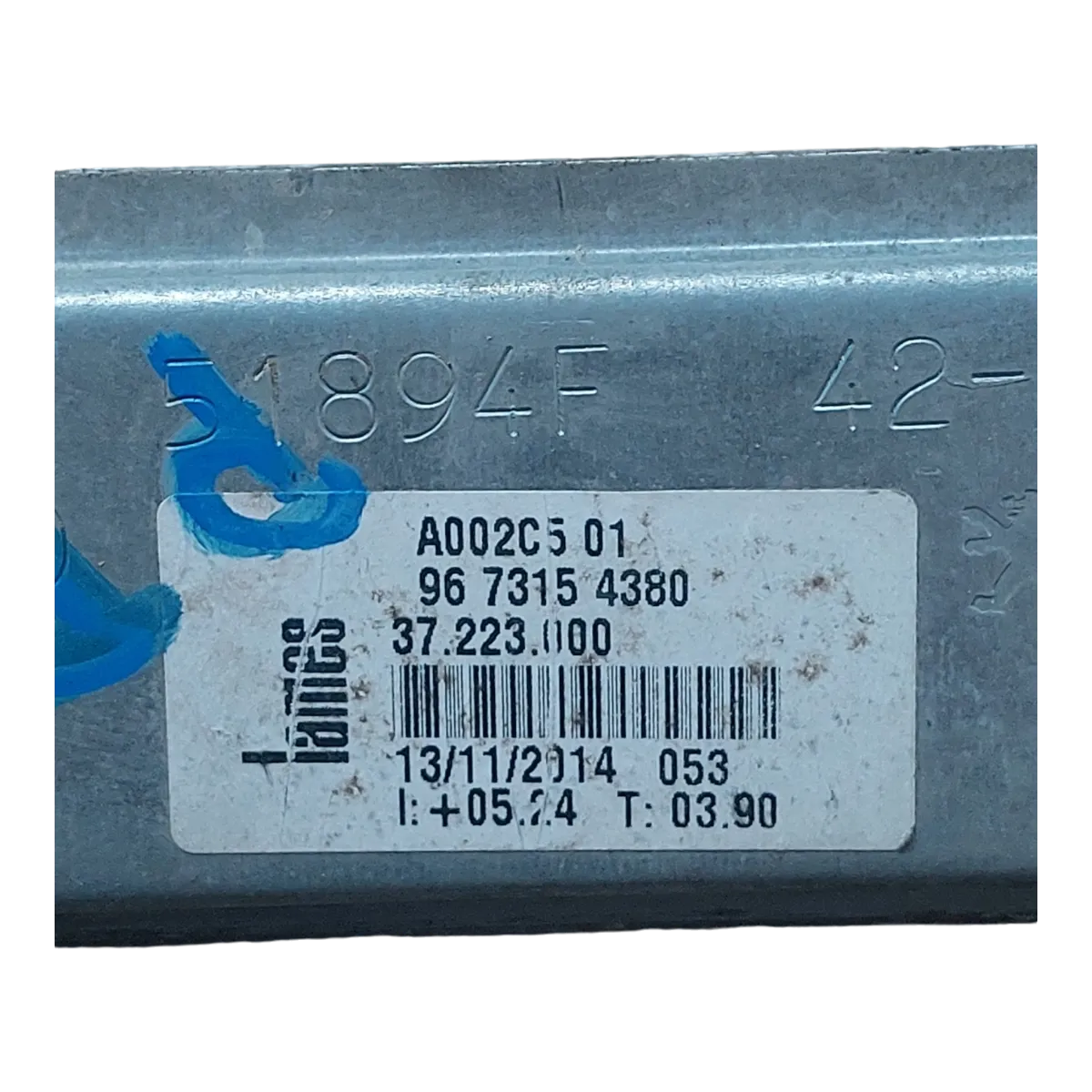 Peugeot 208 12-19 podizač stakla prednji desni 9673154380 9674254380 0130822702