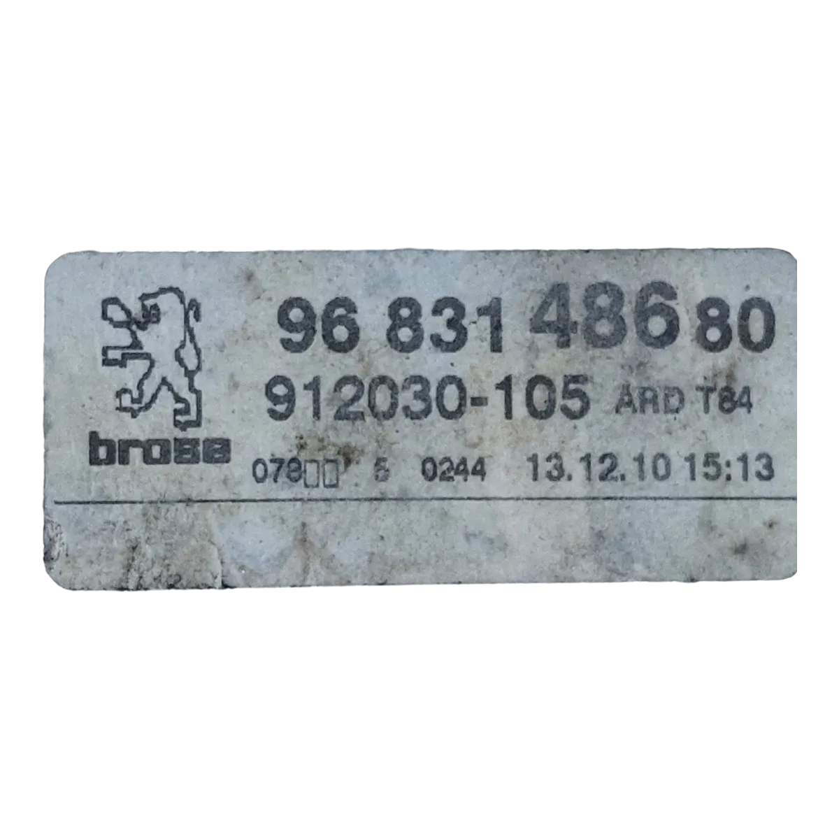 Peugeot 3008 T84  07-16  podizač stakla zadnji desni  9683148680