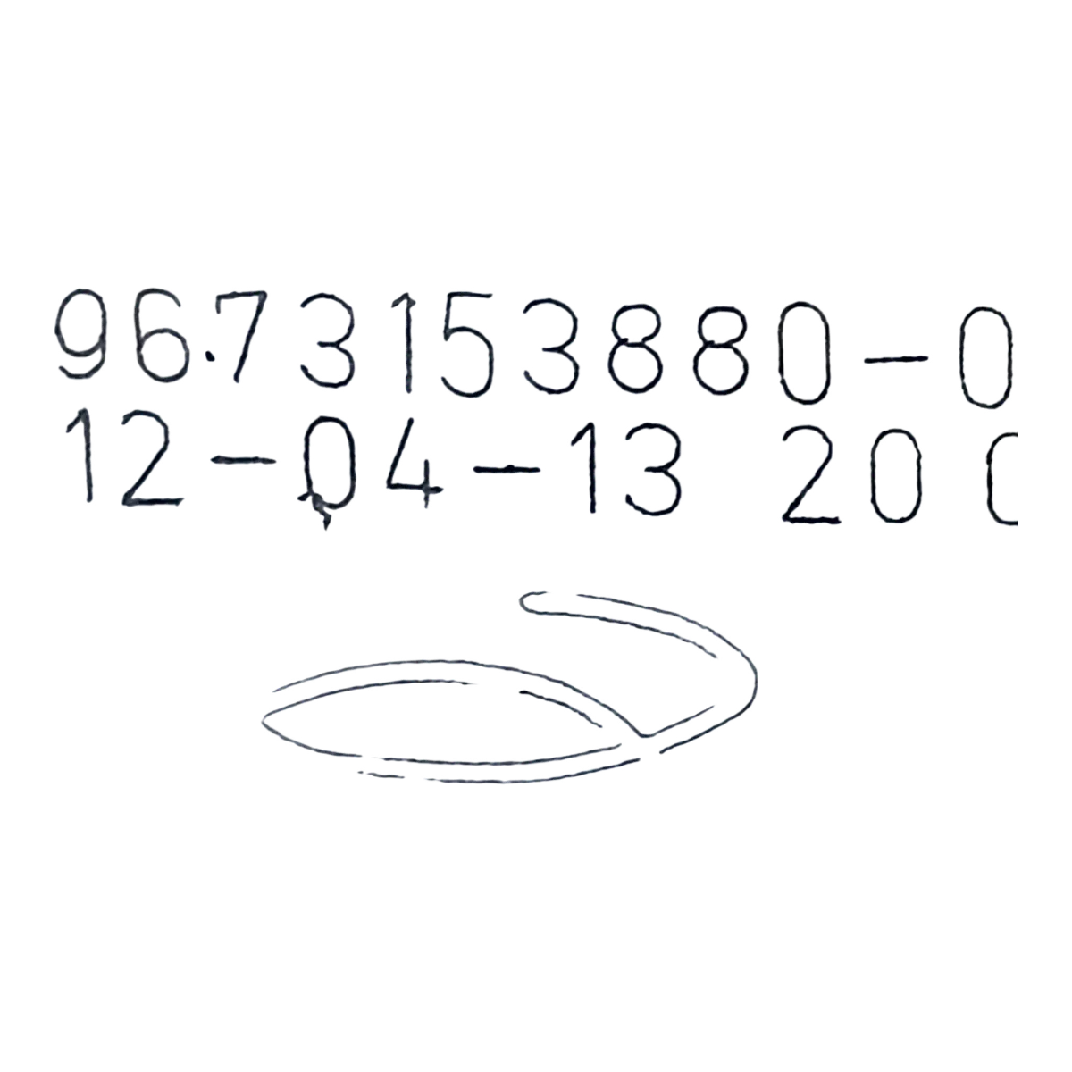 Peugeot 2008 13-19 podizač stakla zadnji desni  9673153880