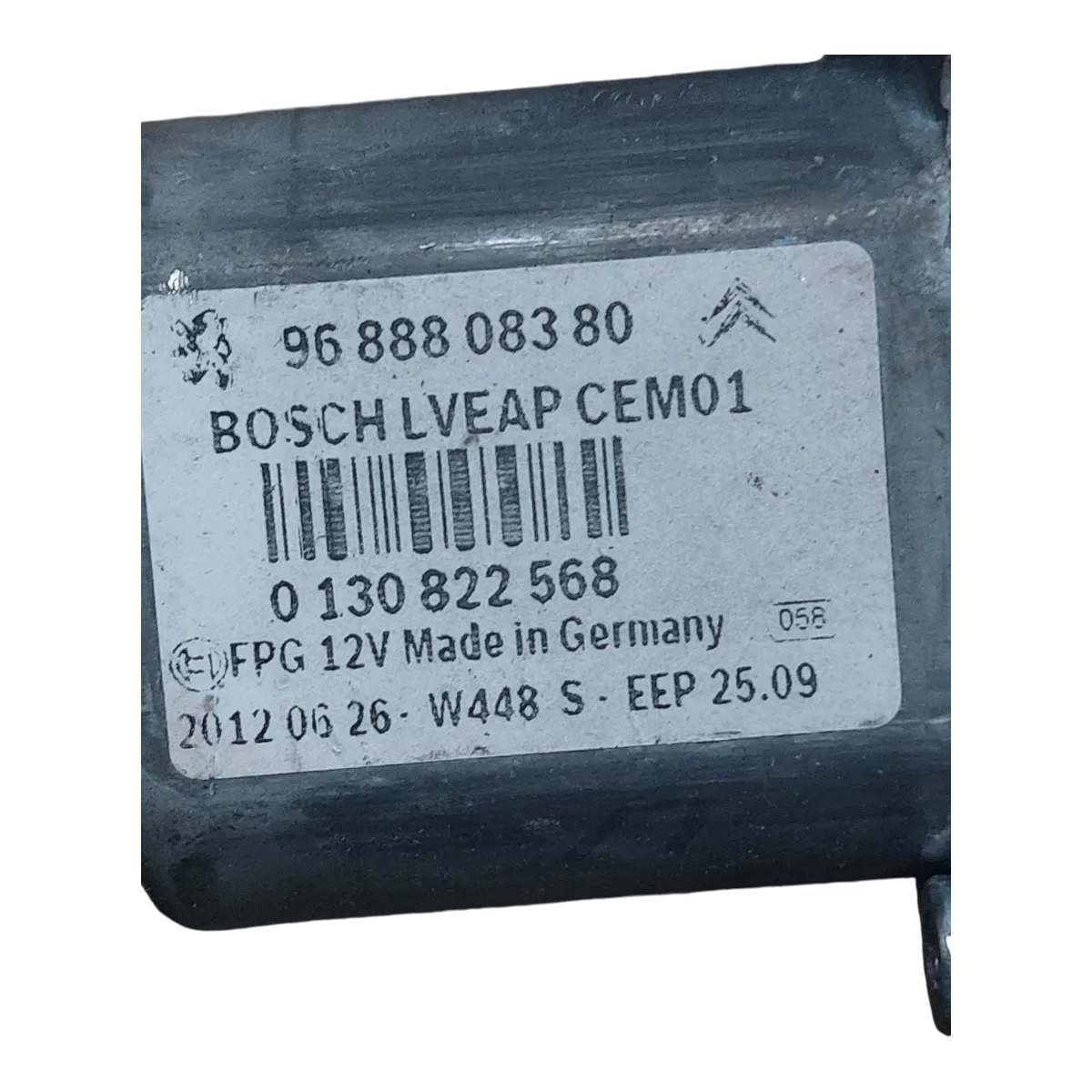 Peugeot 508  10-18  podizač stakla zadnji desni    9686441280  9688808380   0130822568