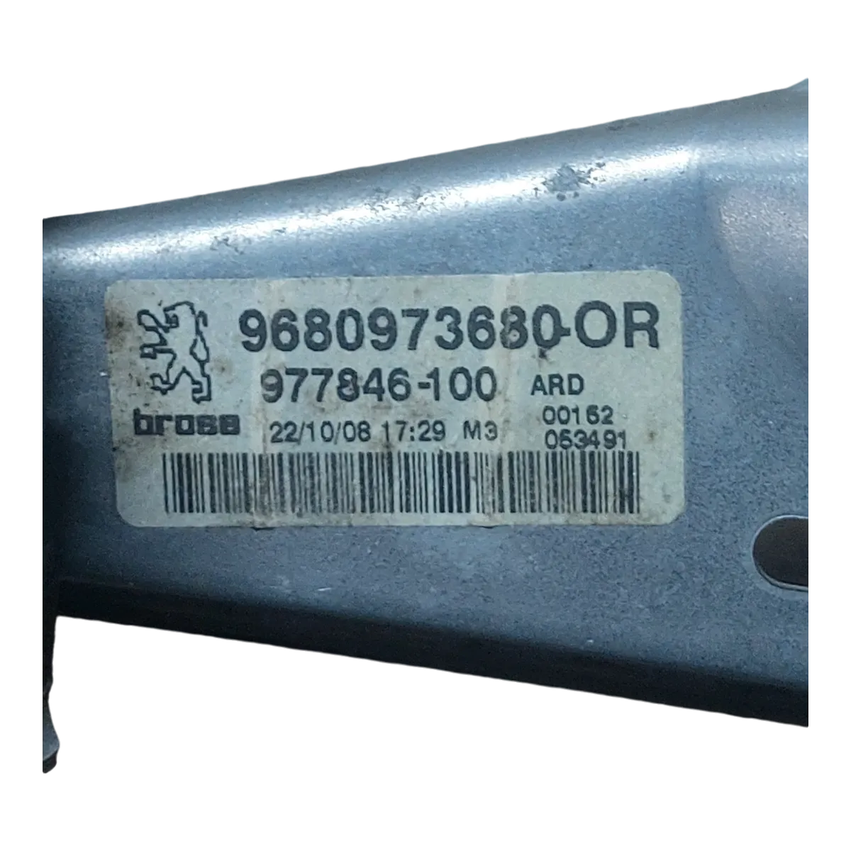 Peugeot 5008  09-16   podizač stakla  zadnji desni  9680973680  9680617480  0130822448