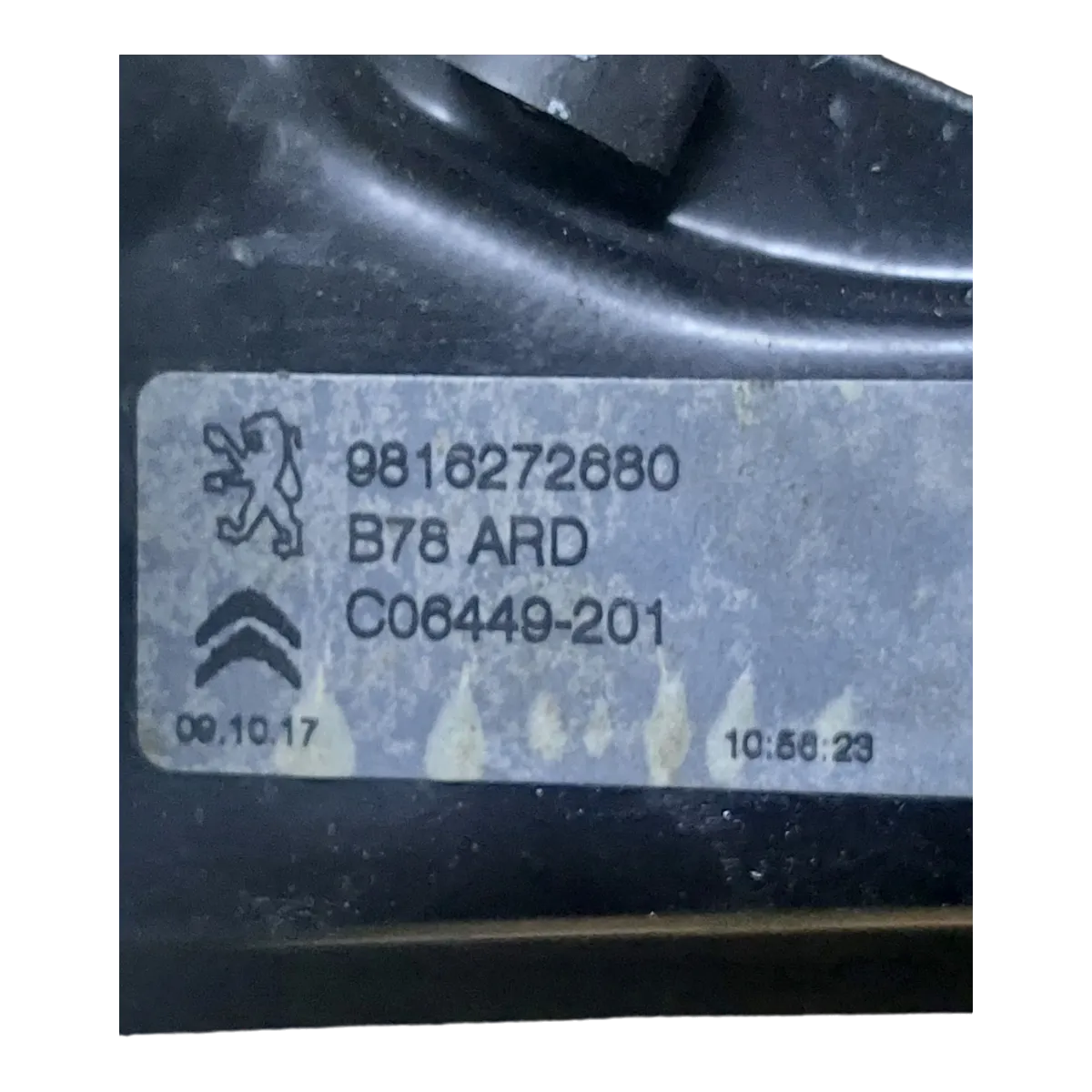 Citroen C4 Picasso Space Tourer 14-17   podizač stakla zadnji desni  9816272680  9816271380