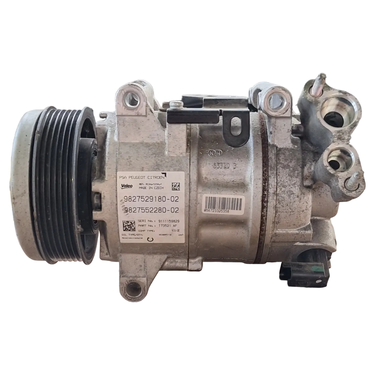 Peugeot 3008 P84 1.2 THP  16-    kompresor klime   9827529180   9827552280   TEST