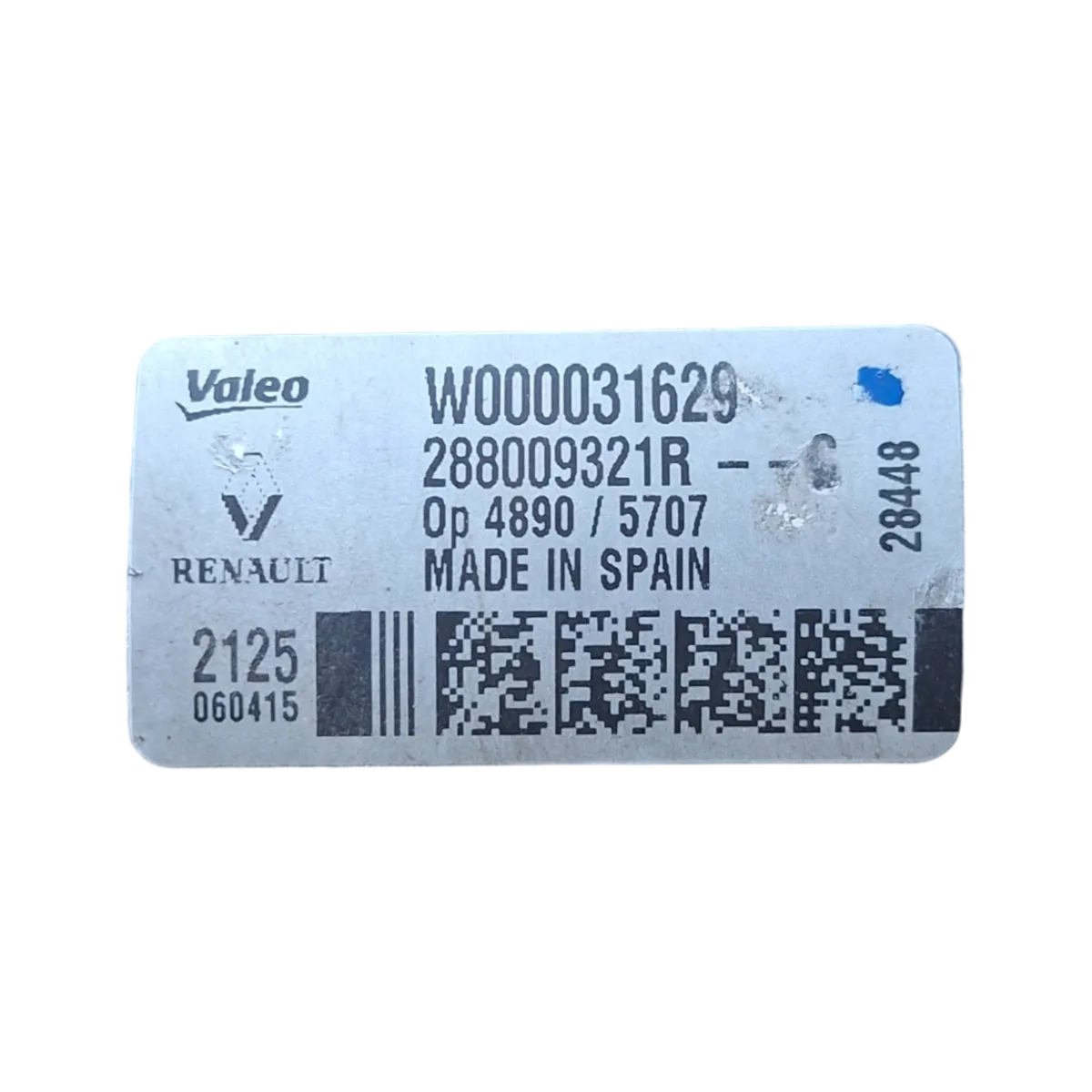 Dacia Sandero II   12-     motorić brisača prednji   W000031629   288009321R