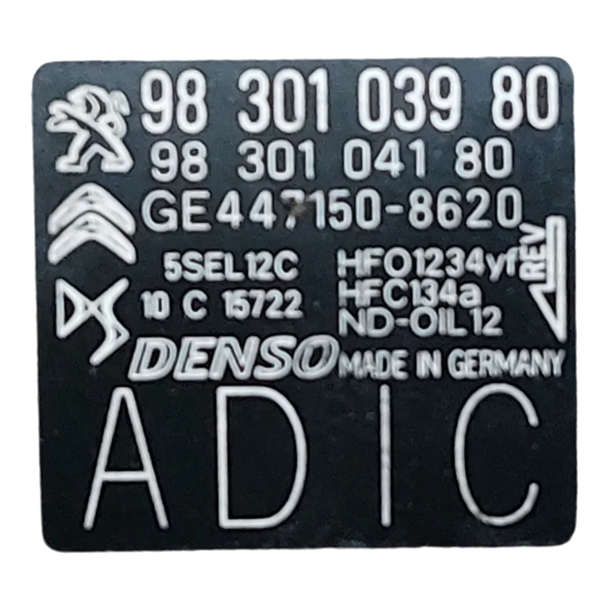 Peugeot 5008  P87   17-   kompresor klime 9830103980 9830104180 GE4471508620