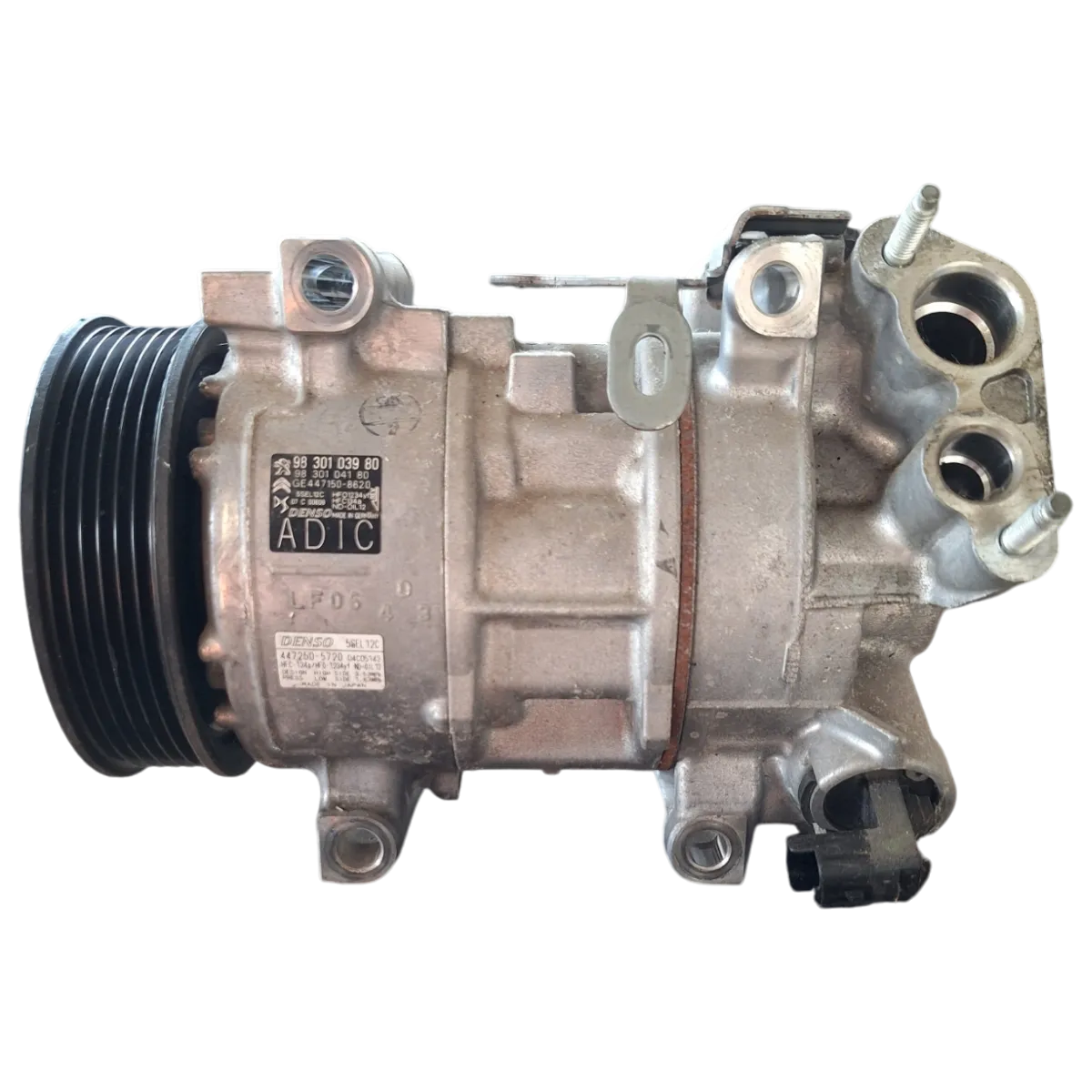 Peugeot 3008 P84 1.5 HDI 16-   kompresor klime  9830103980  9830104180  GE4471508620  447250-5720 TEST.