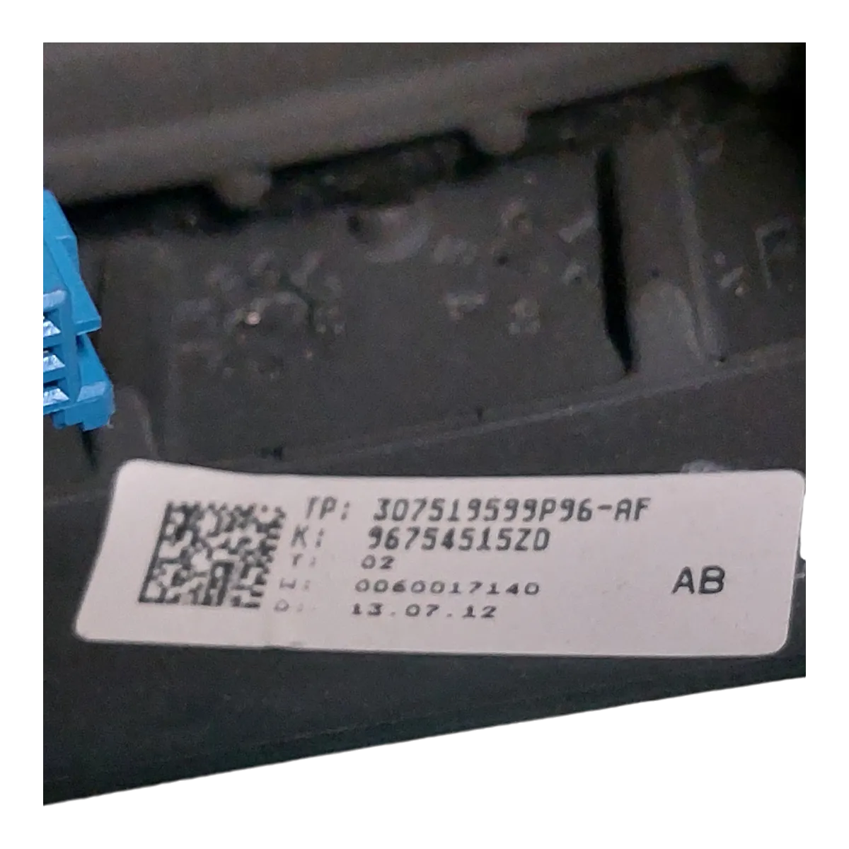 Citroen   C4  B7 10-18  volan /obruč volana  96754515ZD   307519599P96   96720514ZD