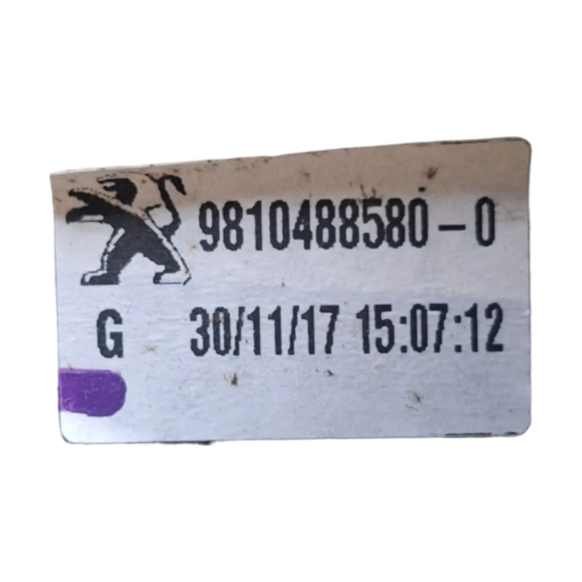 Peugeot 3008 P84   16-   podizač stakla zadnji lijevi    9810488580