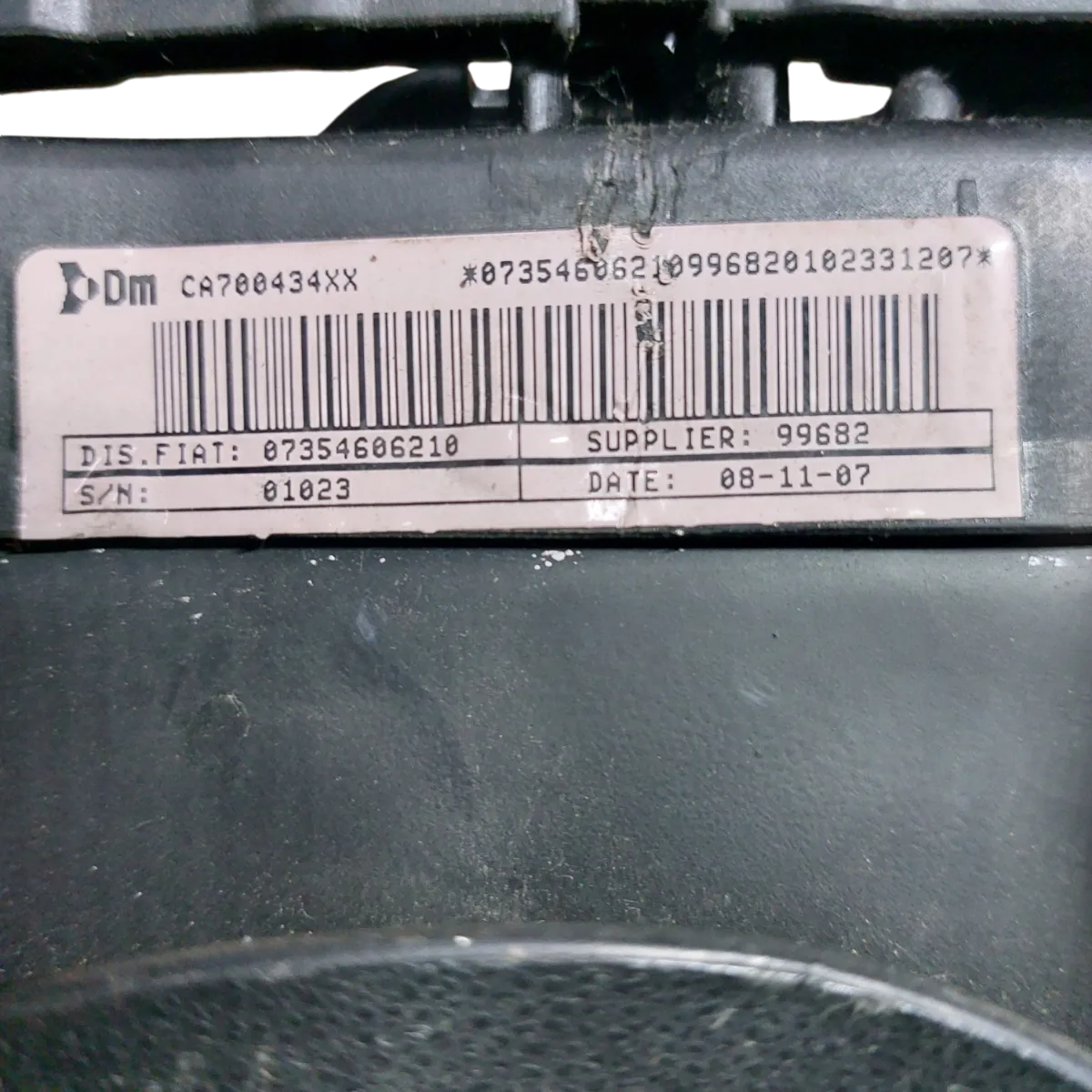 Fiat Punto Grande  05-15   airbag/zračni jastuk volana   07354606210