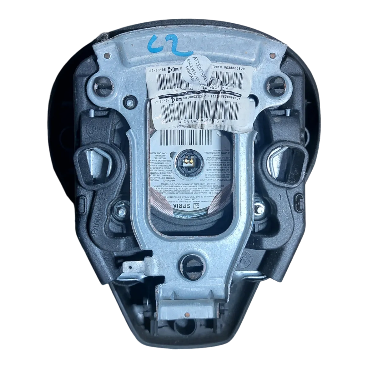 Citroen C2  03-09    airbag/zračni jastuk volana    96380009UD