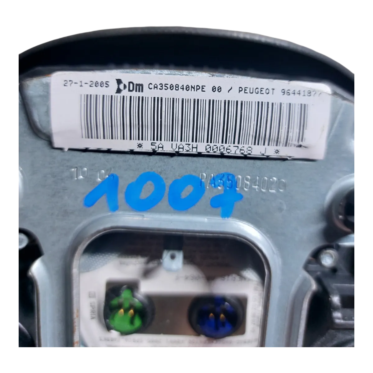 Peugeot 1007   04-09    airbag/zračni jastuk volana    9644187780