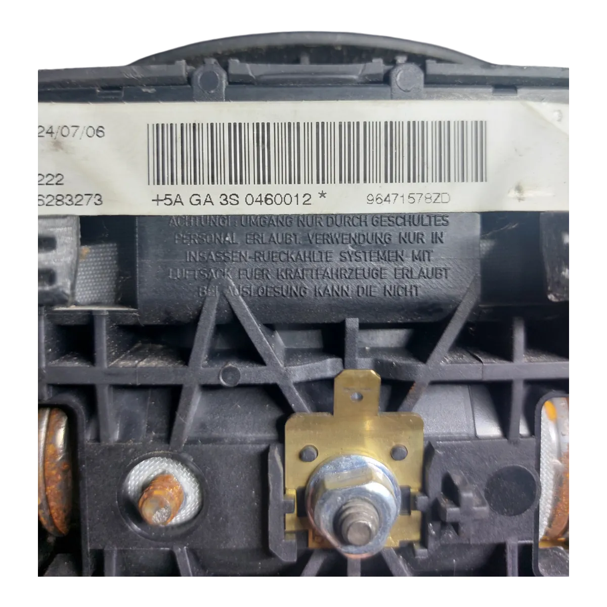 Citroen  C4  05-13     airbag/zračni jastuk volana  96471578ZD